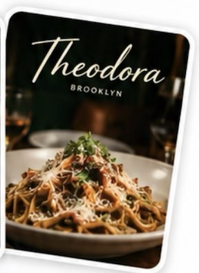 Theodora restaurant in Brooklyn